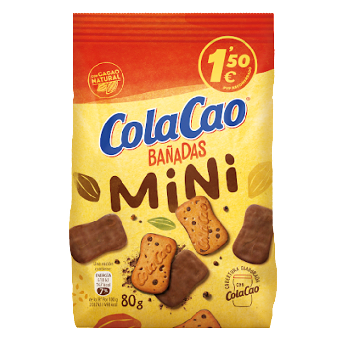 Mini galleta cola cao